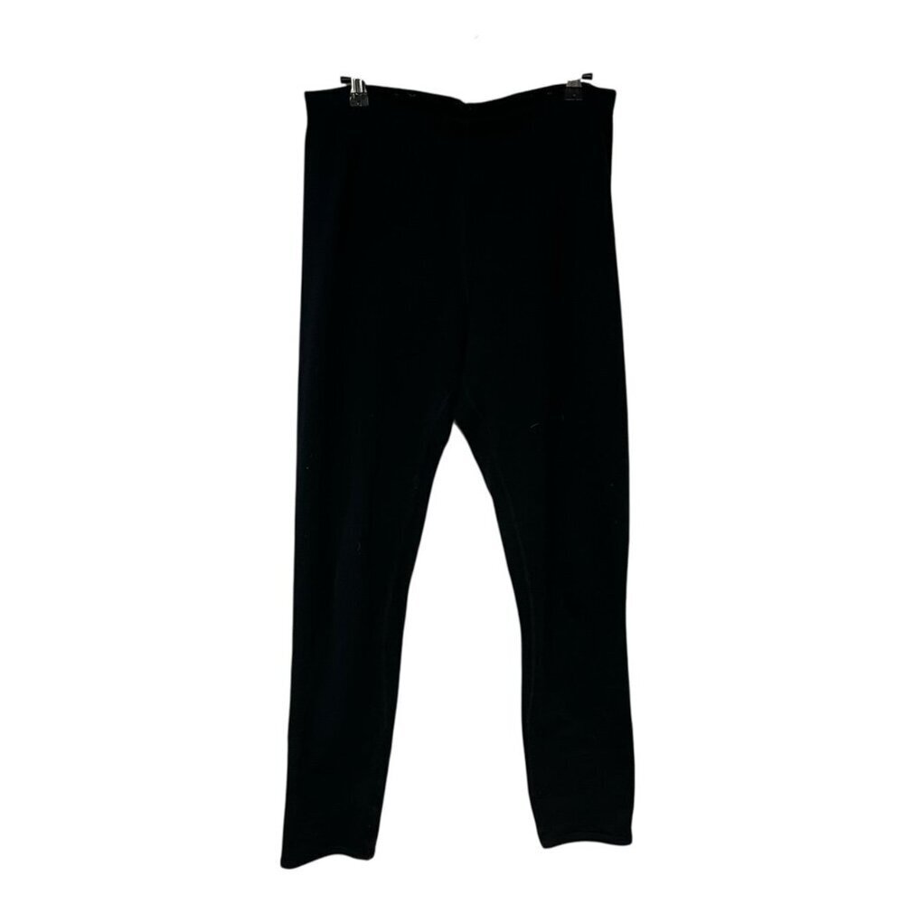 Patagonia Fleece Legging Pants Women’s Size Large Black Snow Winter Layers